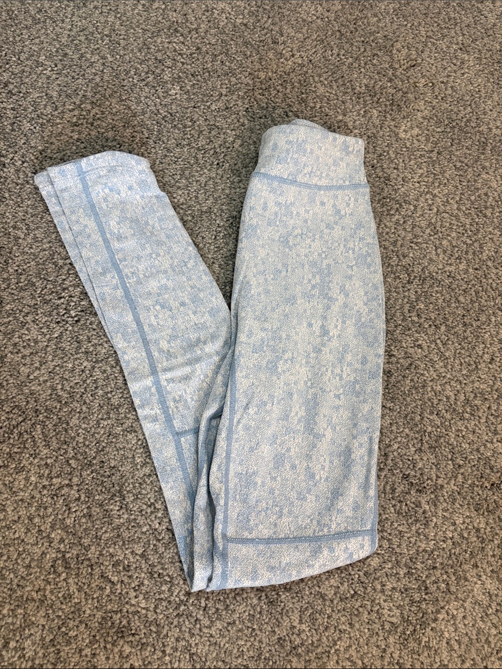 Light Blue Heathered Gymshark Leggings